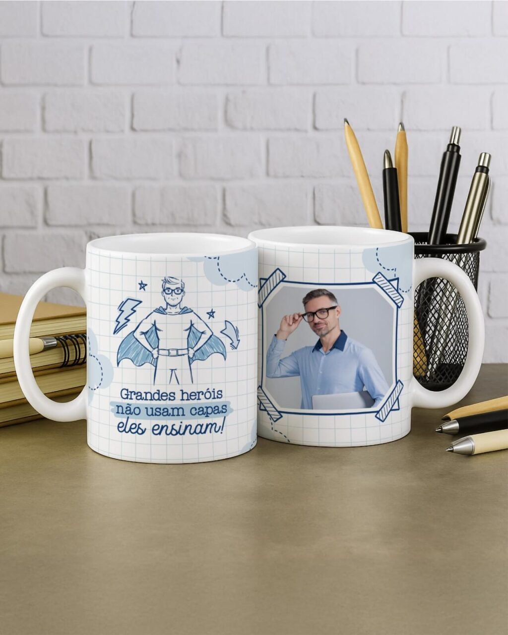 Pacote de Artes Canecas Professores FOTO V6 - Imagem 9