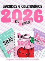 Agendas e Calendários 2026 (Candy)