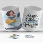 Princesas Motivadas - Artes para Caneca