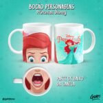 Bocão Princesas - Artes para Caneca - Imagem 2