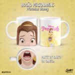 Bocão Princesas - Artes para Caneca - Imagem 6
