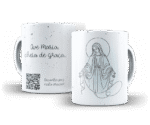 Religiosa com QR Code - Artes para Canecas - Imagem 2