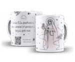 Religiosa com QR Code - Artes para Canecas - Imagem 11