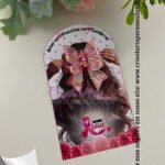 Card Mini presilha Outubro Rosa