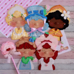 Apostila Molde EVA - Coleção Moranguinho