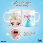 Bocão Princesas - Artes para Caneca - Imagem 9