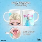 Bocão Princesas - Artes para Caneca - Imagem 22