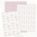 Toile de jouy – Brinquedos Rosa - Imagem 4