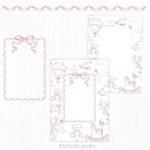 Toile de jouy – Brinquedos Rosa - Imagem 2