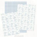 Toile de jouy – Brinquedos Azul - Imagem 4
