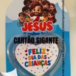 Kit cartão gigante Jesus o melhor Amigo