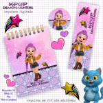 Kit Guerreiras K-Pop (Crys Arts) - Imagem 2