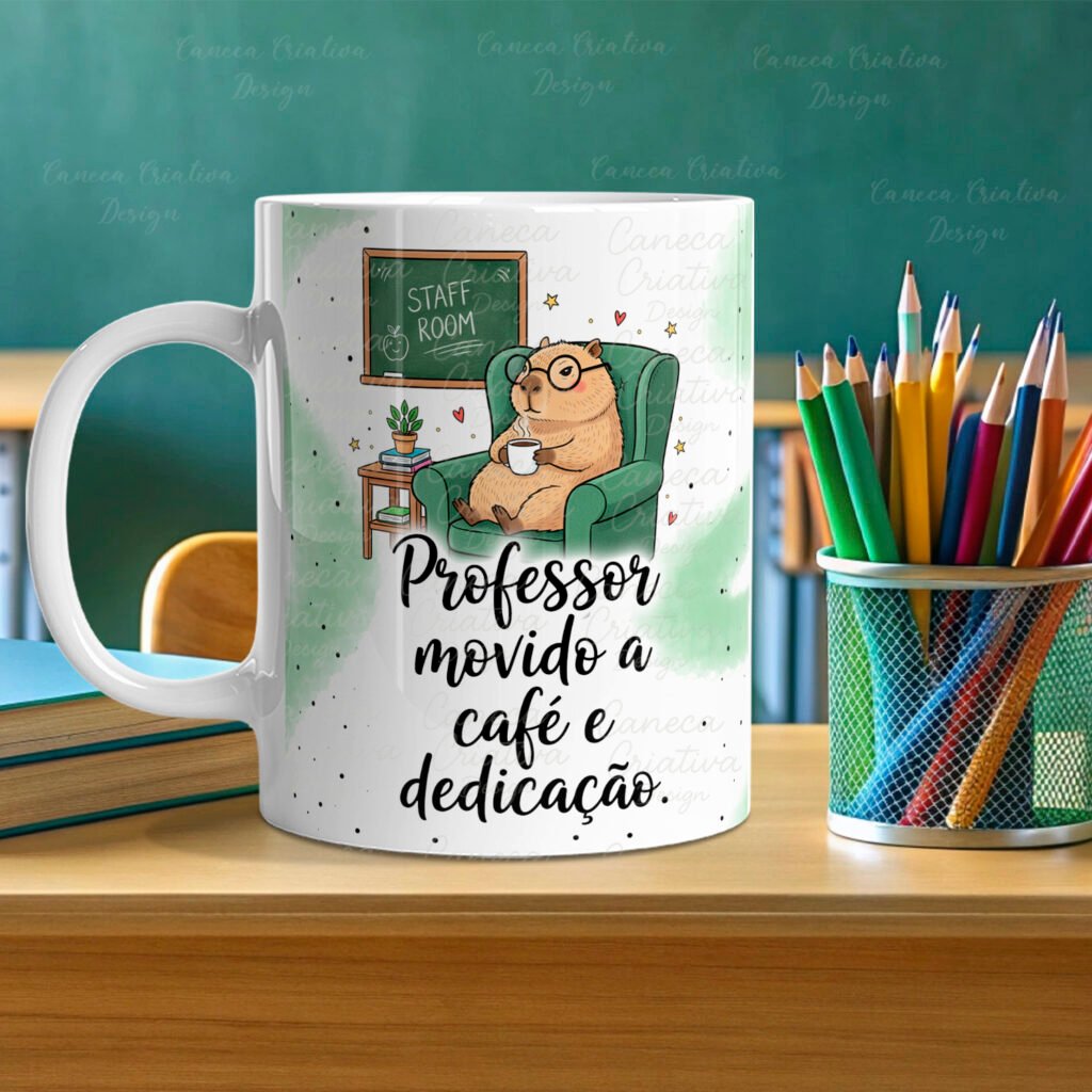 Capivarinhas Professores 2025 (Caneca Criativa) - Imagem 19