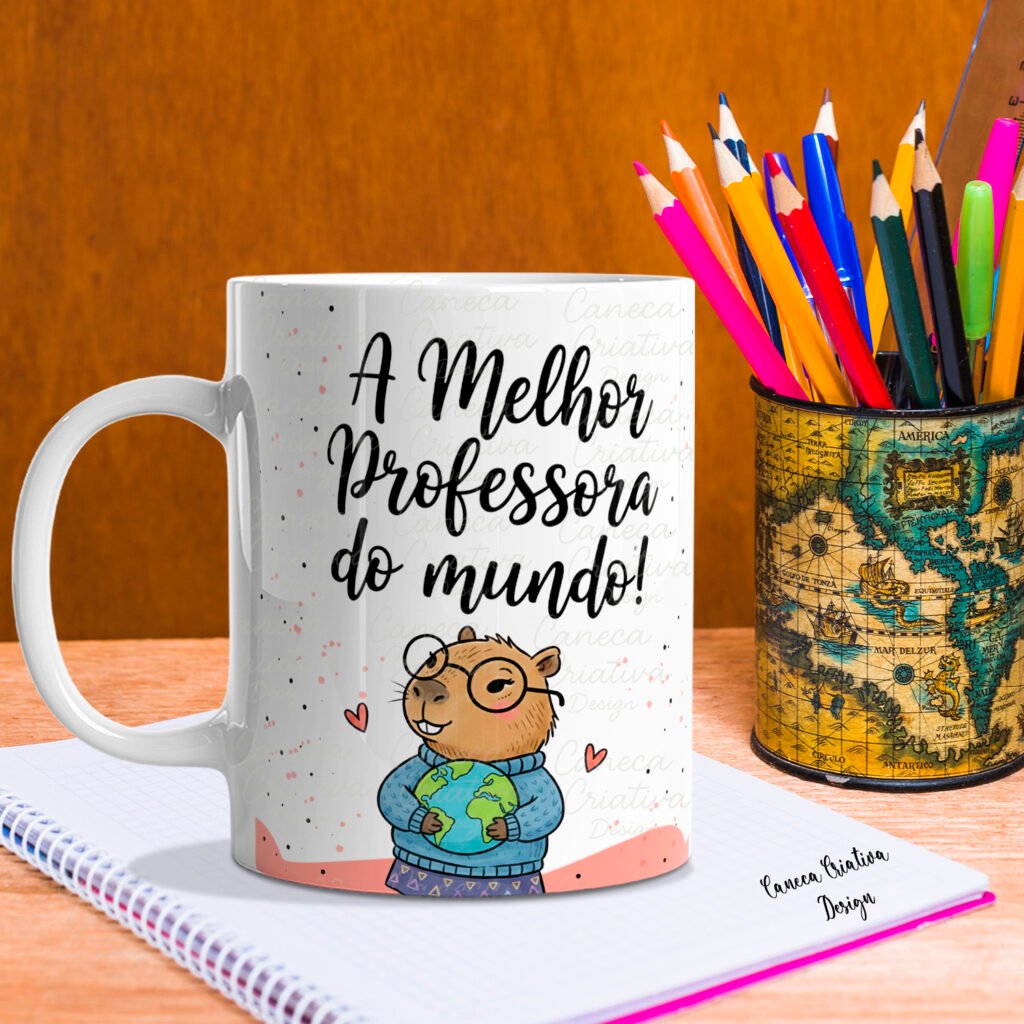 Capivarinhas Professores 2025 (Caneca Criativa) - Imagem 9