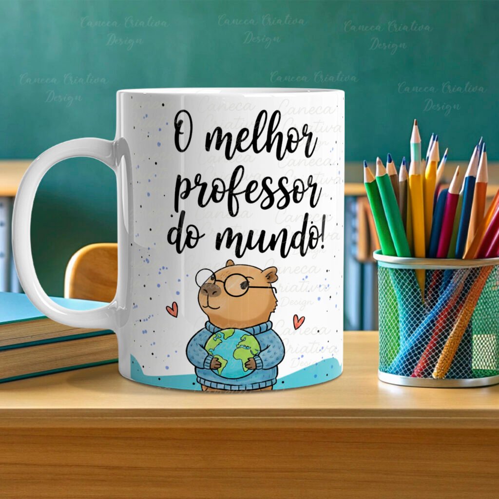 Capivarinhas Professores 2025 (Caneca Criativa) - Imagem 17