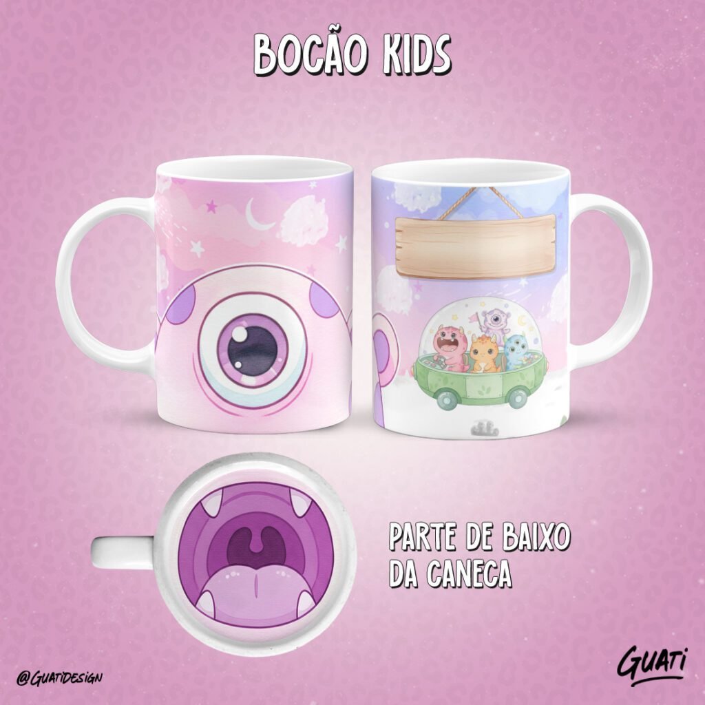 Bocão Kids - Artes para Caneca - Imagem 8