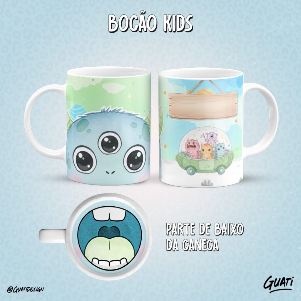 Bocão Kids - Artes para Caneca - Imagem 10