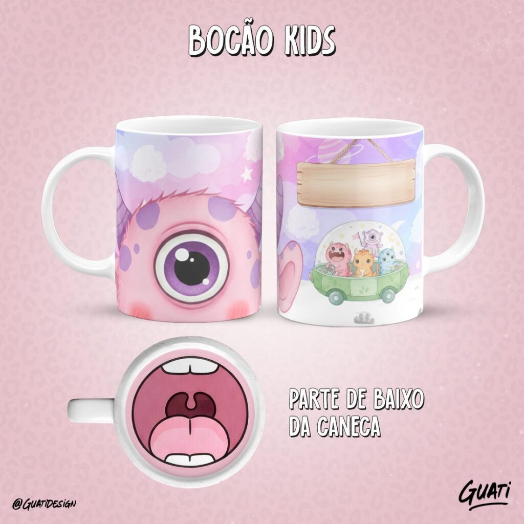 Bocão Kids - Artes para Caneca - Imagem 11