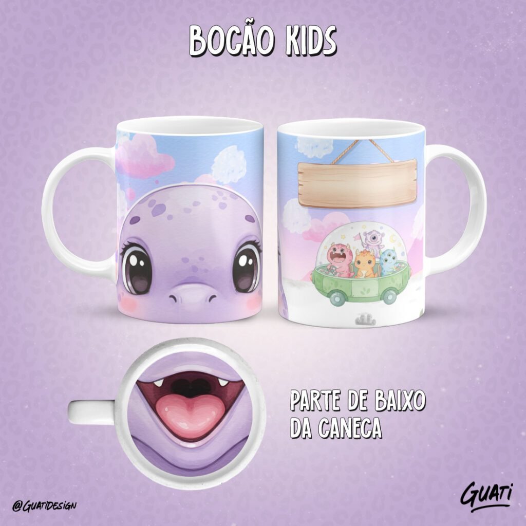 Bocão Kids - Artes para Caneca - Imagem 12