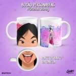 Bocão Princesas - Artes para Caneca - Imagem 13