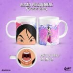 Bocão Princesas - Artes para Caneca - Imagem 14