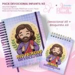 Devocional Infantil A5+Bloquinho A6 N3 (Jana Bicalho)
