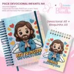 Devocional Infantil A5+Bloquinho A6 N4 (Jana Bicalho)
