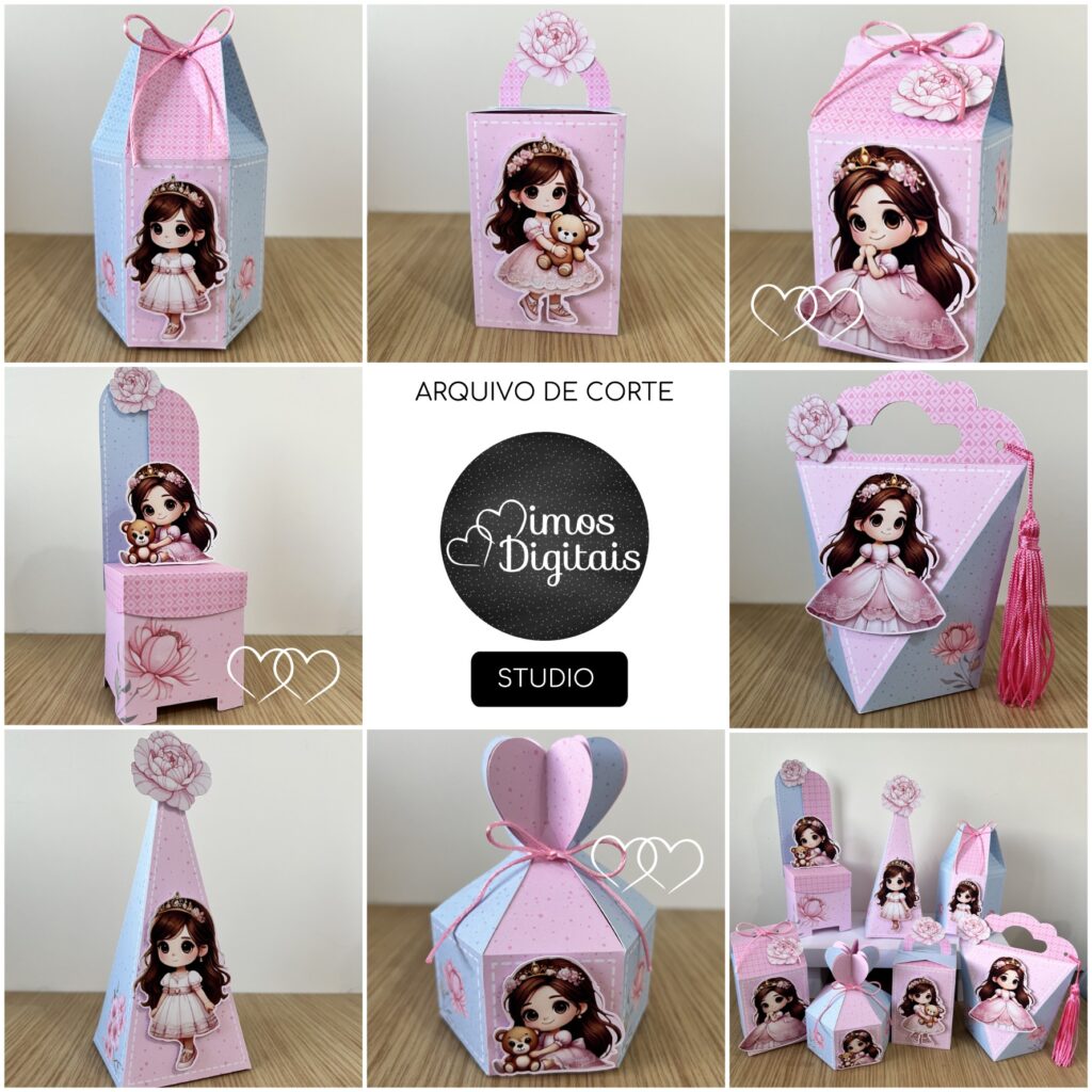 Princesa - Kit Festa Pronta - Imagem 1