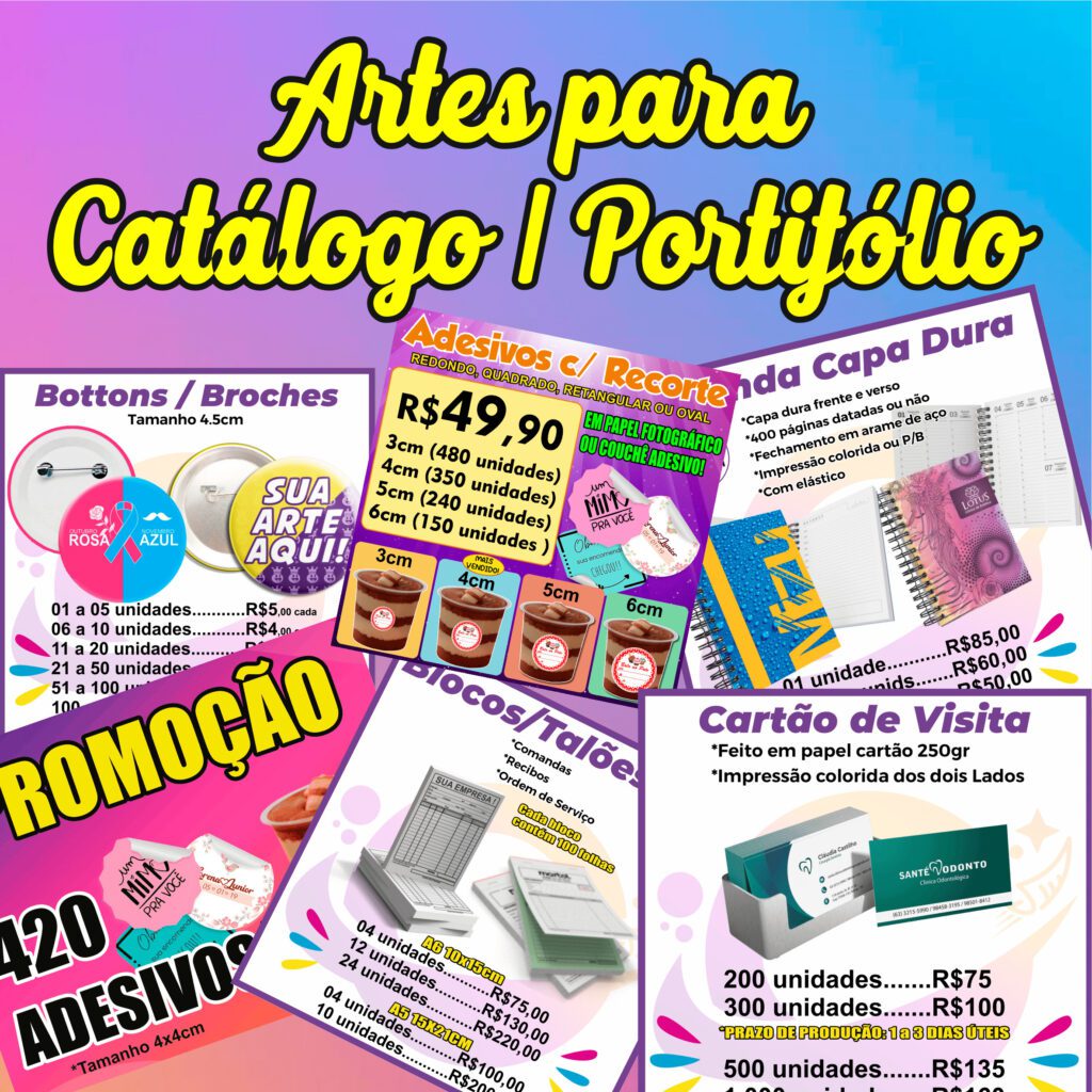 Catálogo de Produtos em Corel Draw - Imagem 1