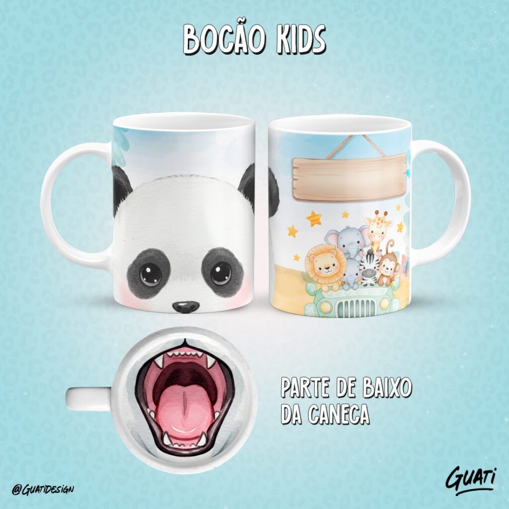 Bocão Kids - Artes para Caneca - Imagem 13