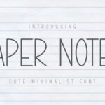 Paper Notes - Fonte p/ Instalar