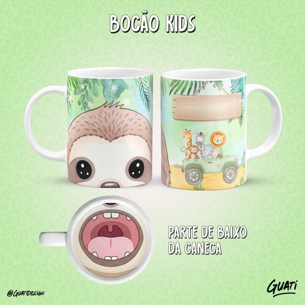 Bocão Kids - Artes para Caneca - Imagem 14