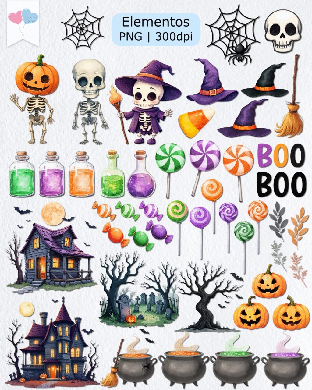 Noite Assombrada - Kit Digital - Imagem 3