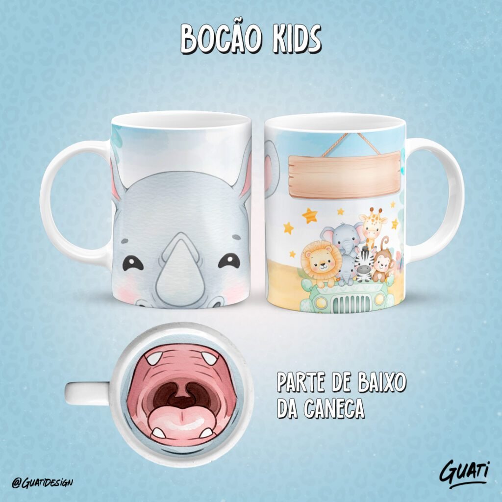 Bocão Kids - Artes para Caneca - Imagem 15