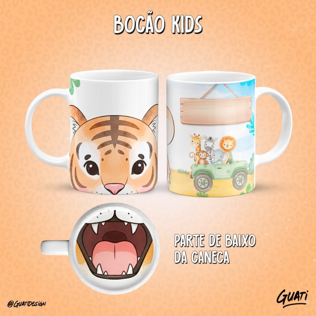 Bocão Kids - Artes para Caneca - Imagem 16