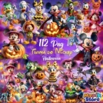 Turma do Mickey Halloween - Kit Digital