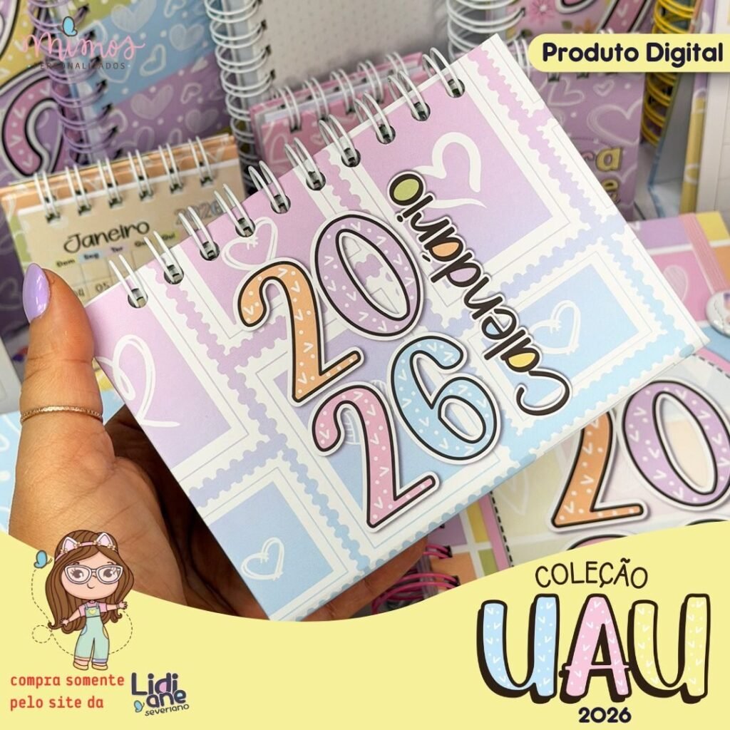 COMBO – Coleção UAU 2026 (Mimos Personalizados) - Imagem 6