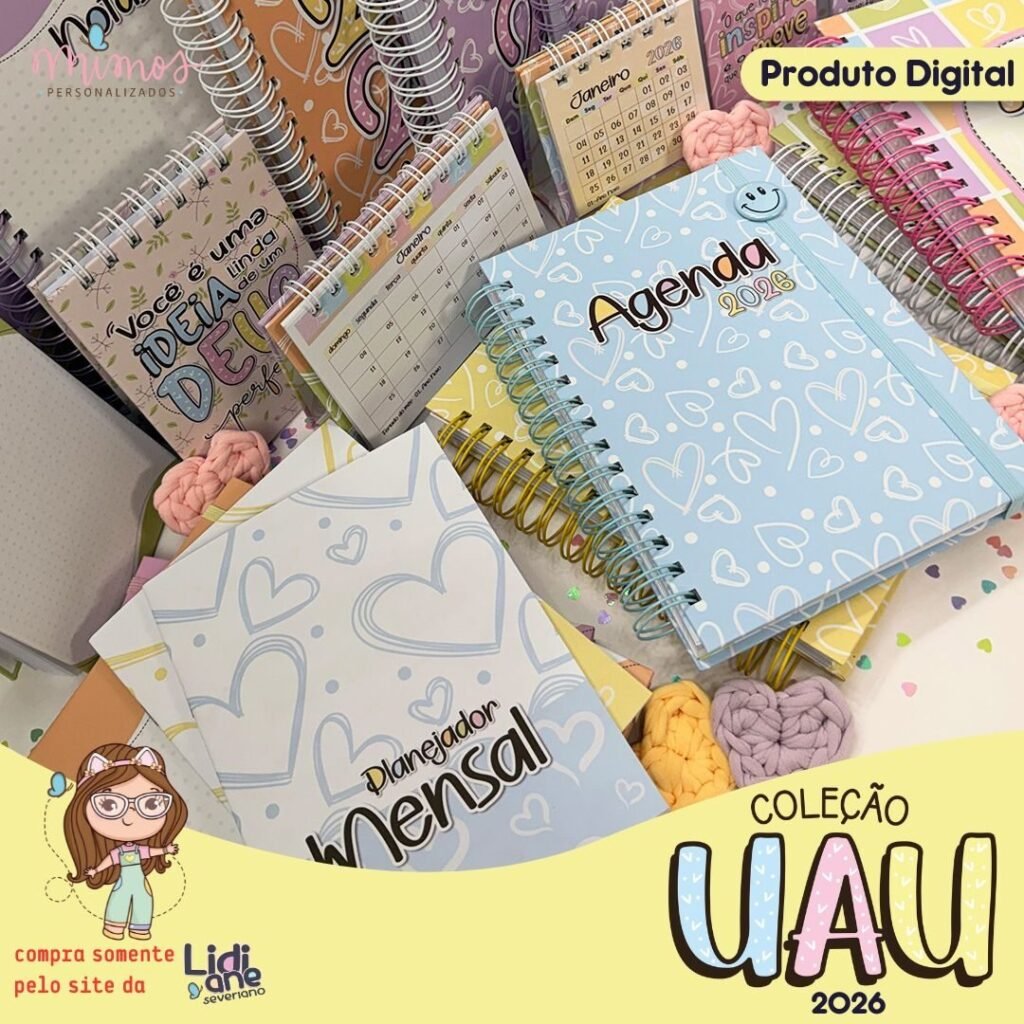 COMBO – Coleção UAU 2026 (Mimos Personalizados) - Imagem 12