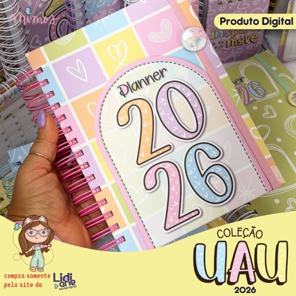 COMBO – Coleção UAU 2026 (Mimos Personalizados) - Imagem 7
