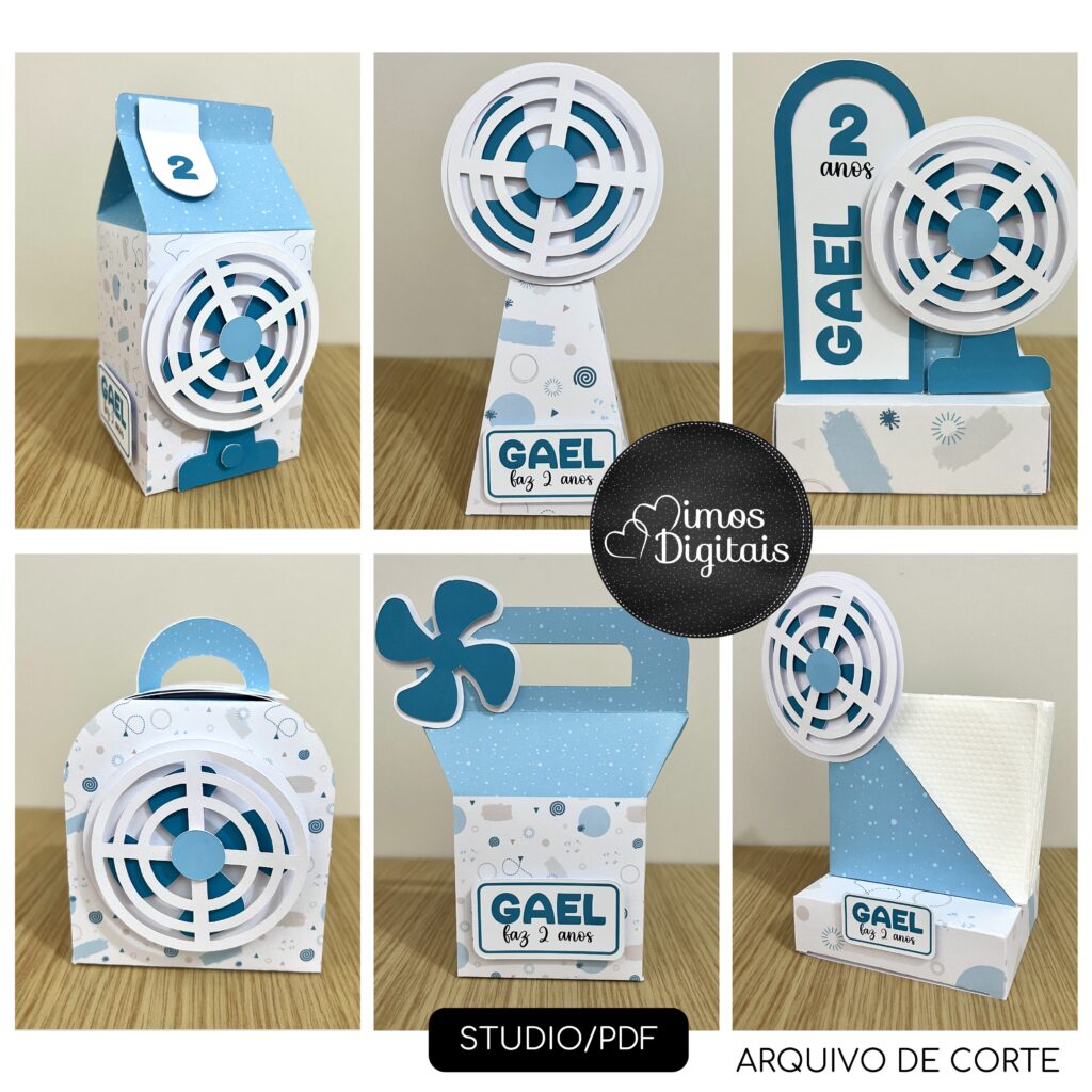 Ventilador - Kit Festa Pronta - Imagem 1