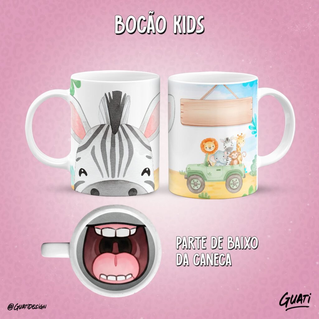 Bocão Kids - Artes para Caneca - Imagem 18