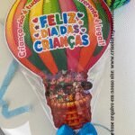 Arte balão Feliz dia das Crianças