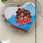 Arte coração acetato Jesus o melhor Amigo