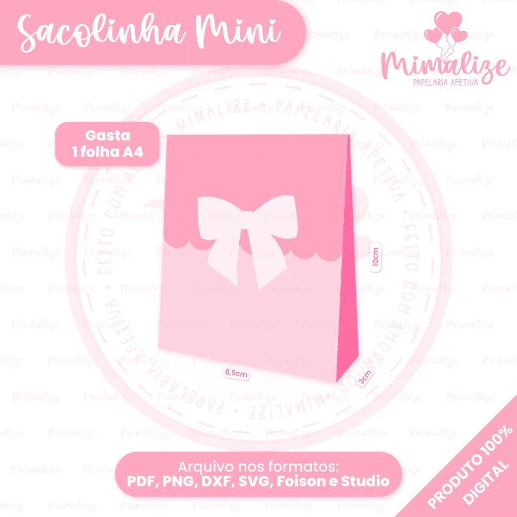 Molde Sacolinha Mini - Imagem 1