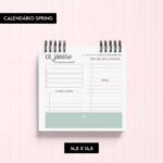 Calendário Spring 2026 (Trilha de Papel) - Imagem 10