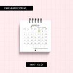Calendário Spring 2026 (Trilha de Papel) - Imagem 40