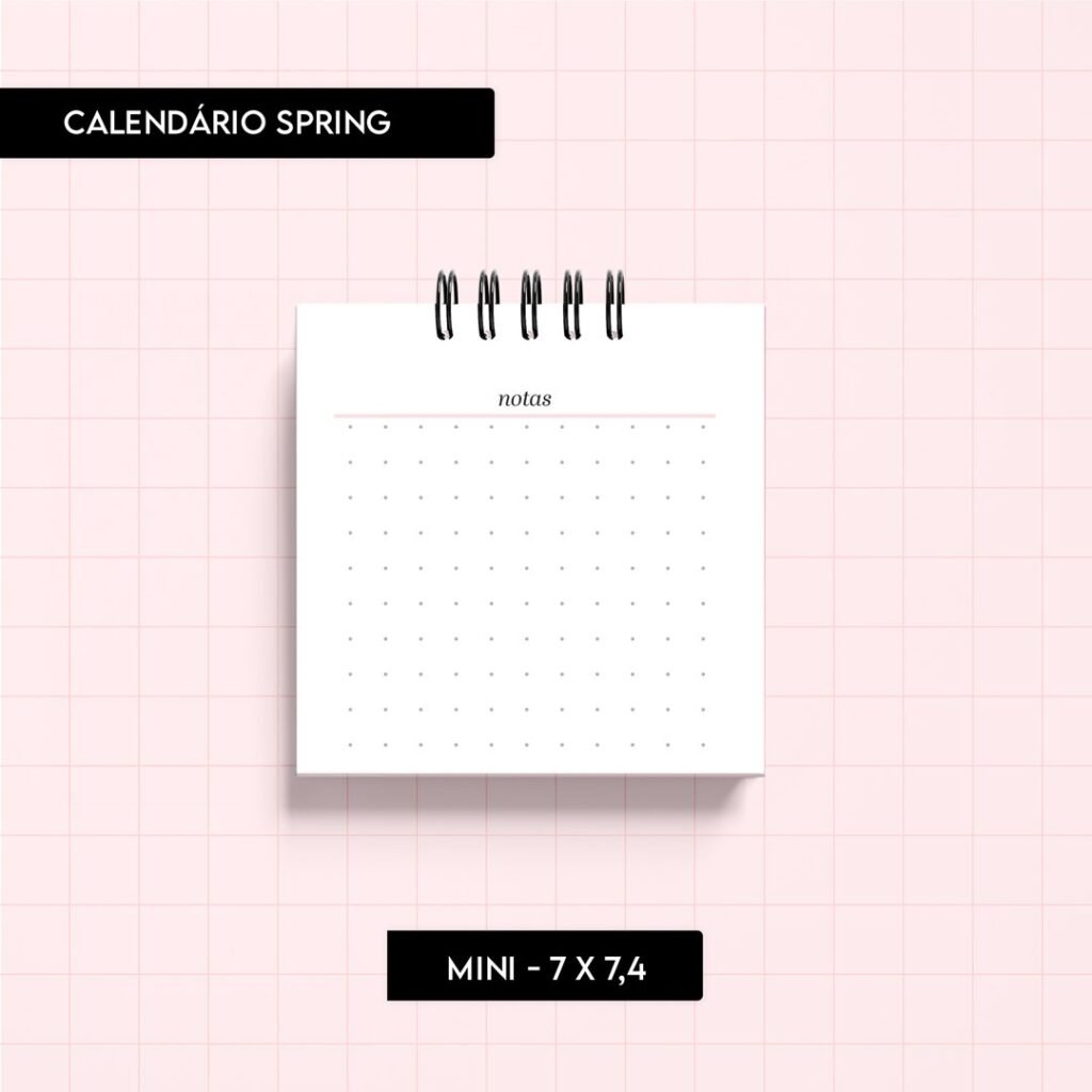 Calendário Spring 2026 (Trilha de Papel) - Imagem 41