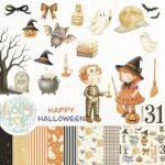 Coleção Halloween – ilustrações e papéis digitais