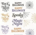 Coleção Halloween – ilustrações e papéis digitais - Imagem 4