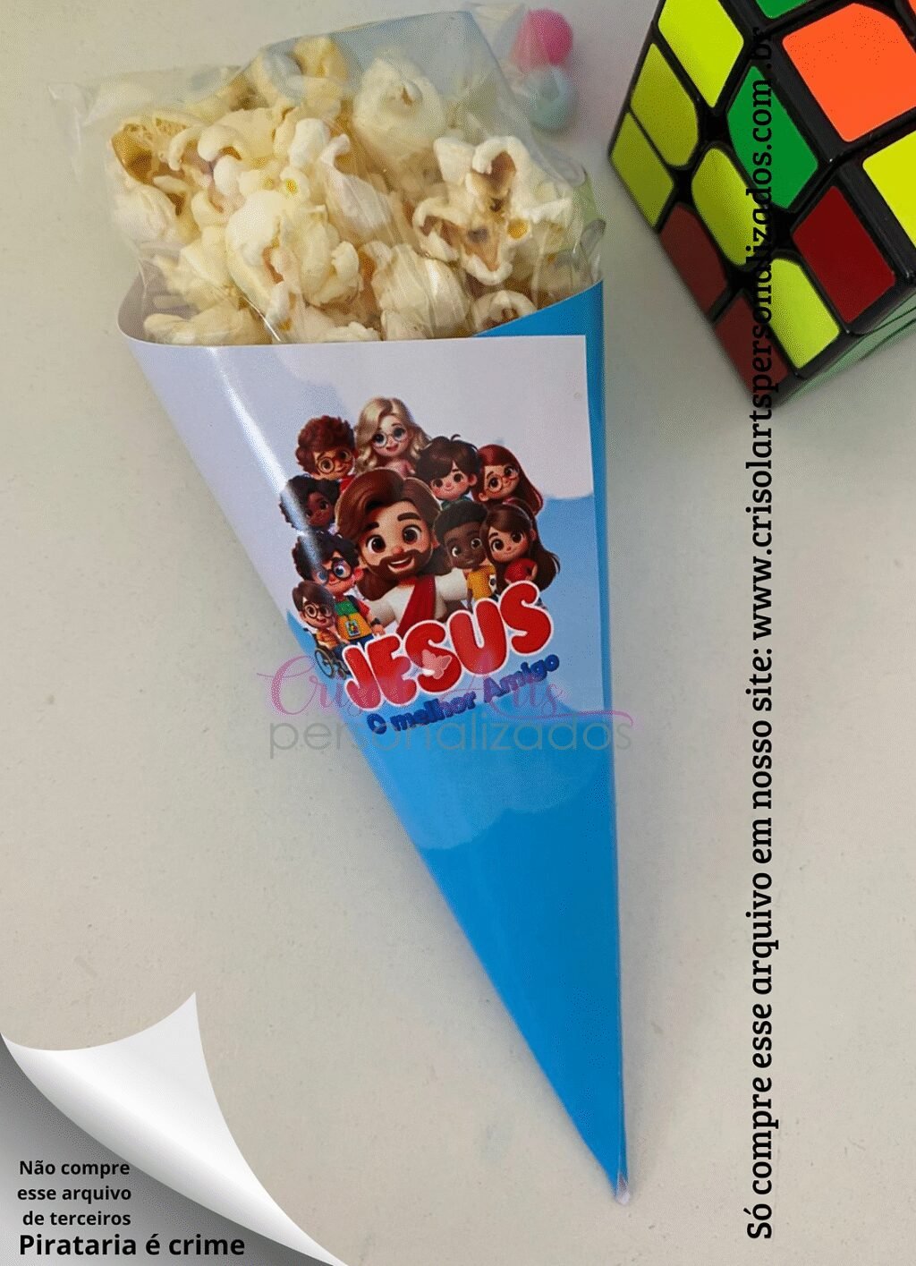 Card cone Jesus o melhor Amigo - Imagem 1